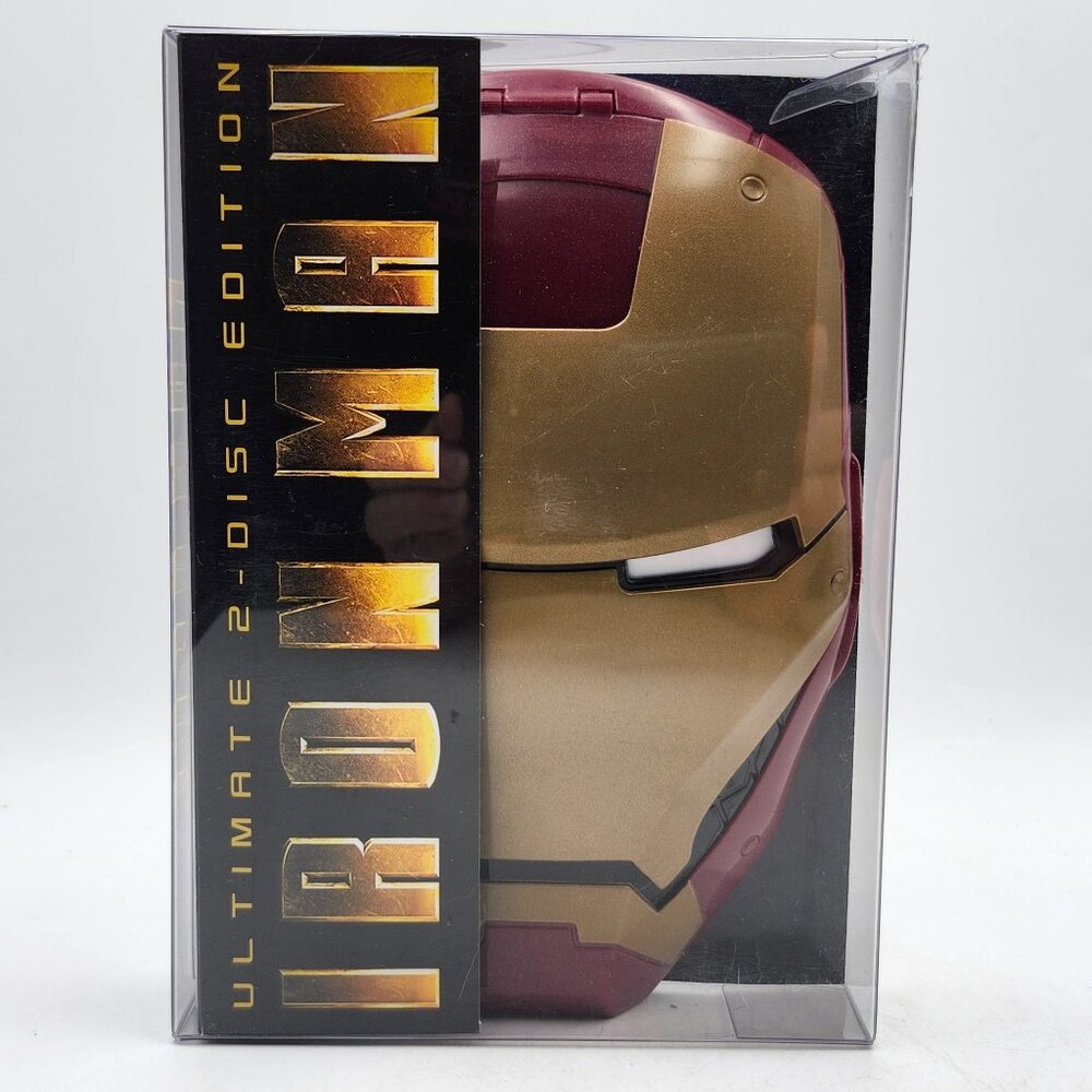 Marvel Iron Man Ultimate 2-Disc DVD Edition Collectible Target Mask Case